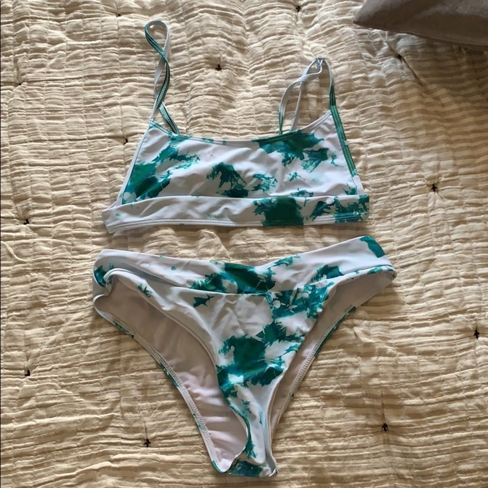 High-waited Tie Dye Bikini